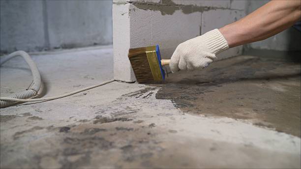 Crawl space vapor barrier installation in Conover, NC